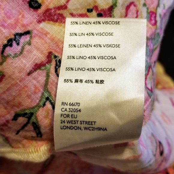 Free People Summer in Tulum Linen Blend Tunic - Picture 8 of 9